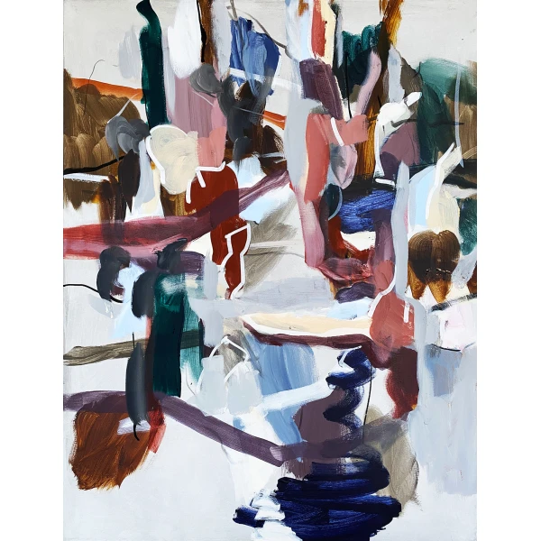 Lars Ahlstrand abstrakt maleri