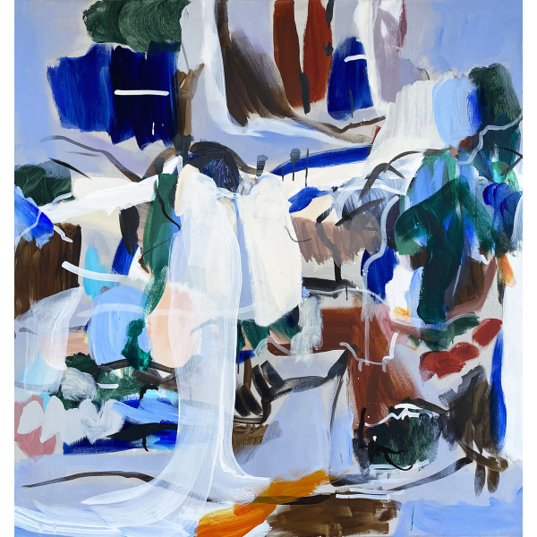 Lars Ahlstrand abstrakt maleri