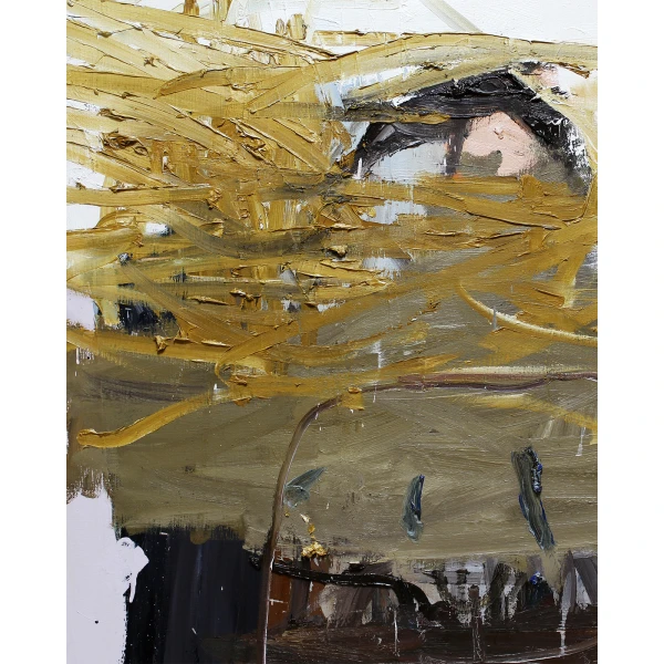 Peter Skovgaard abstrakt maleri på lærred