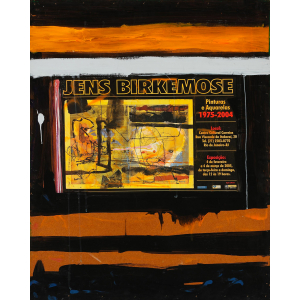 Jens Birkemose. Pinturas, 1992. 110x86cm