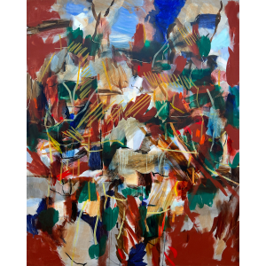 Lars Ahlstrand. Uden titel, 2018. 207x158cm