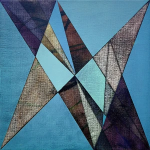 Mette Rishøj. Uden titel, 2024. 40x40cm