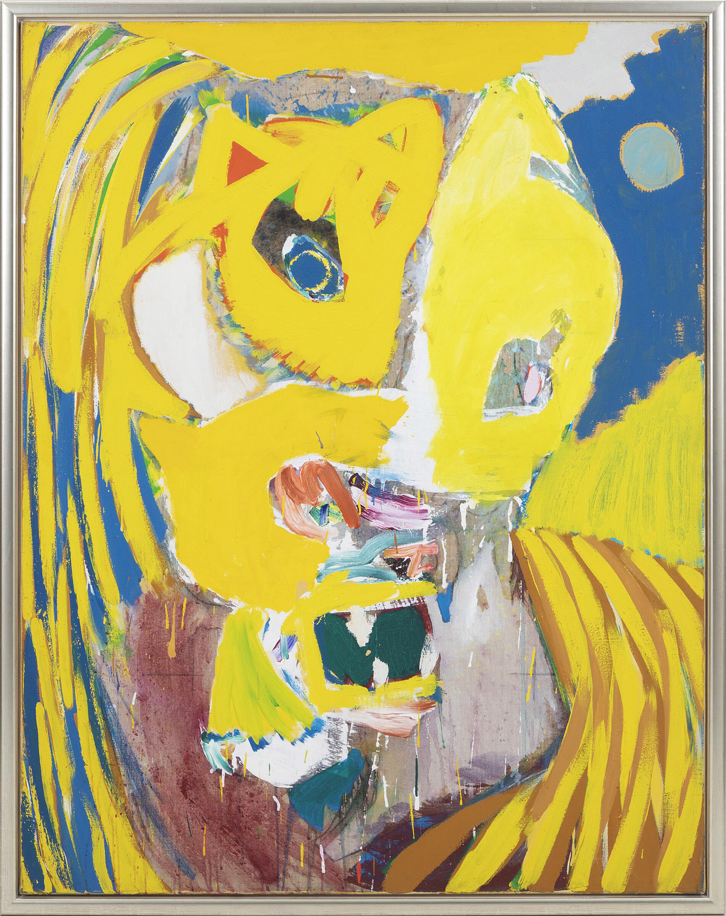 Uffe Christoffersen. Gul drøm, 1996. - Billede 2