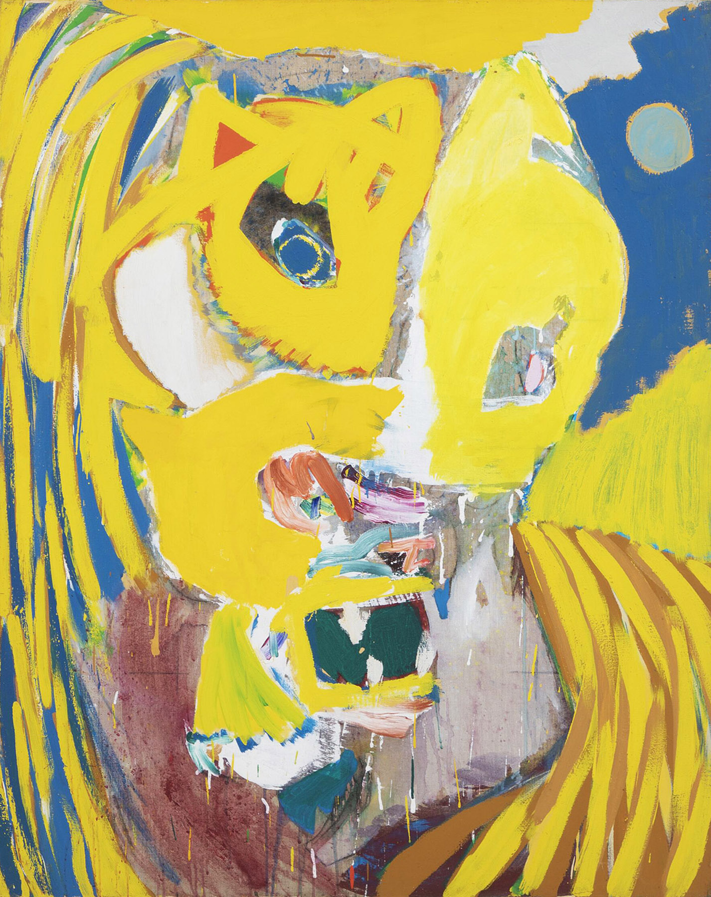Uffe Christoffersen. Gul drøm, 1996.