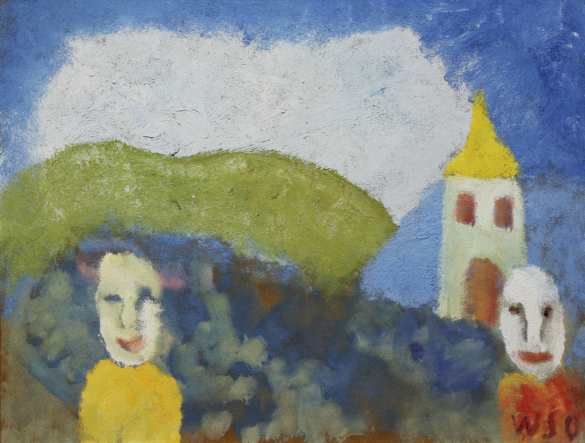 Wiliam Skotte Olsen. Uden titel, 1982.