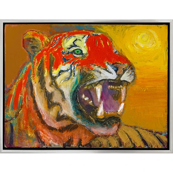 Uffe Christoffersen. Growling Tiger, 2020. - Image 2