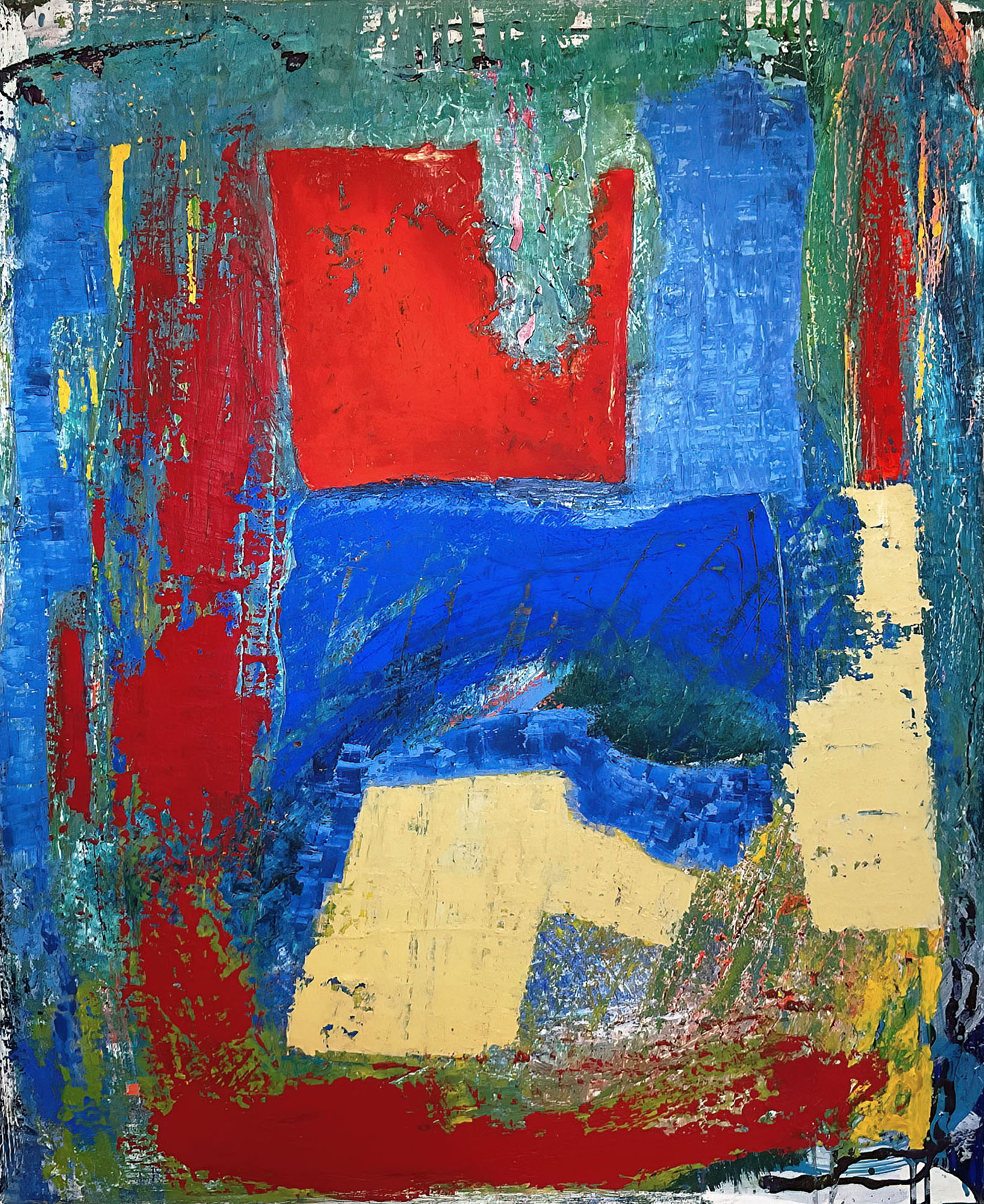 Judith Fischer-Hansen. Et koralen svømmer med Knud, 1992.