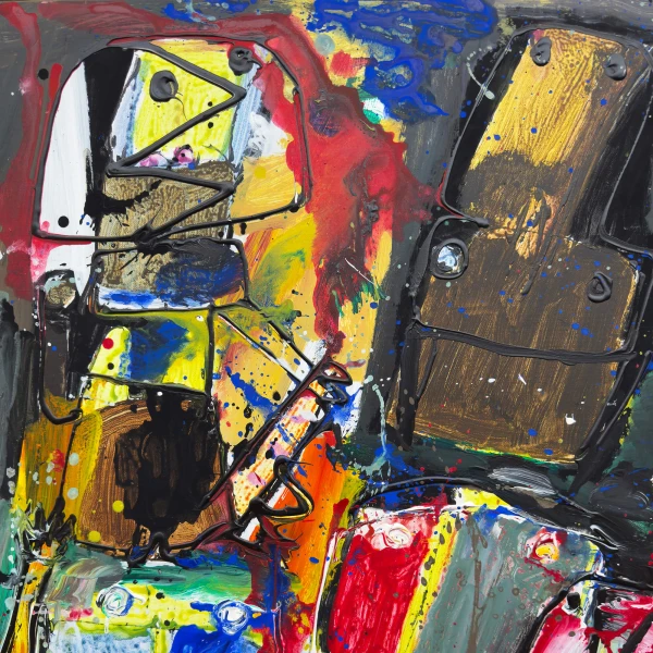 Knud Nielsen. Demonstranter, 1991. - Image 2