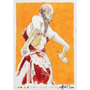 Ole Aakjær. A Dancer In Yellow, 2019.