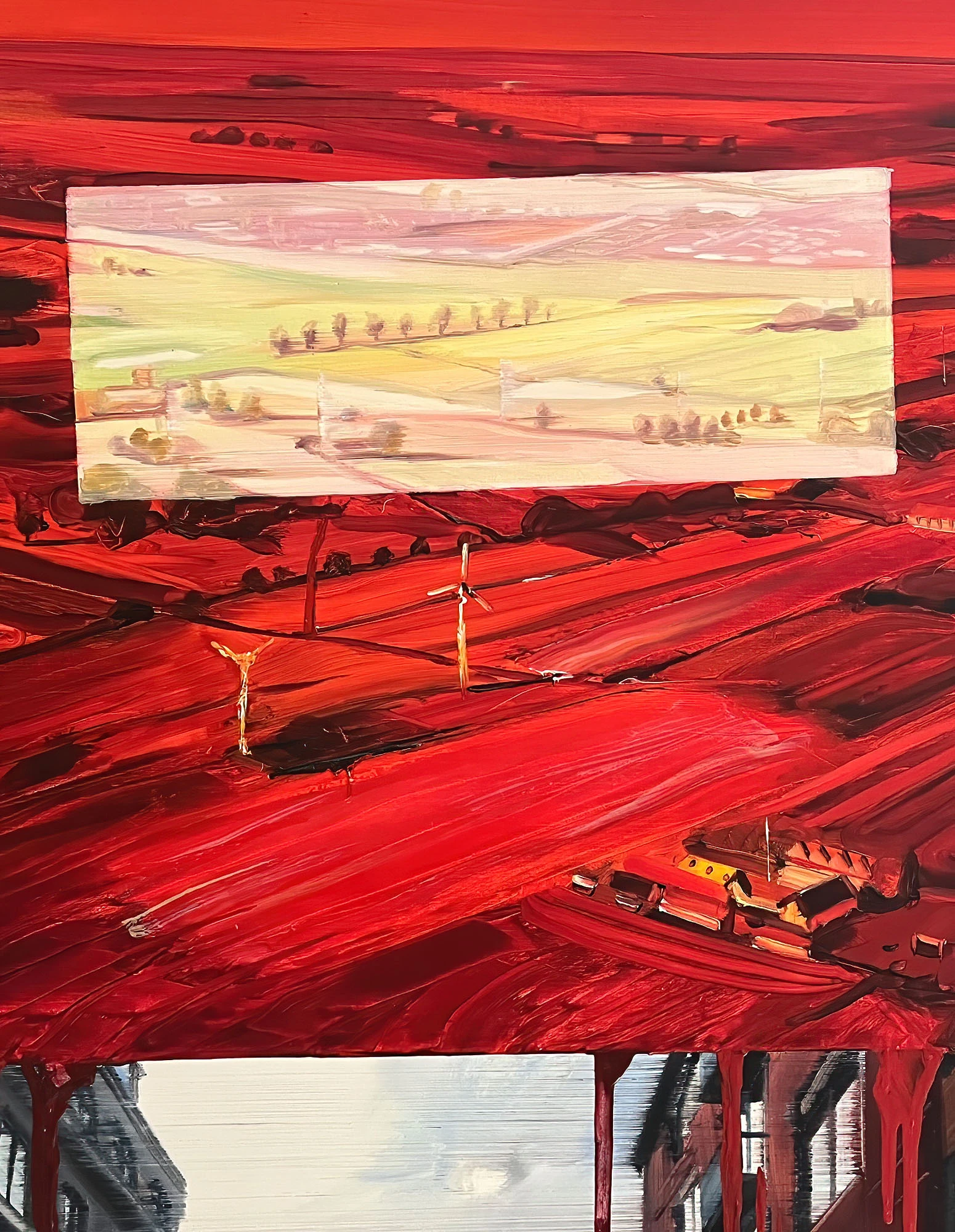 Jacob Brostrup. Bleeding Landscape, ca. 2010. - Image 2