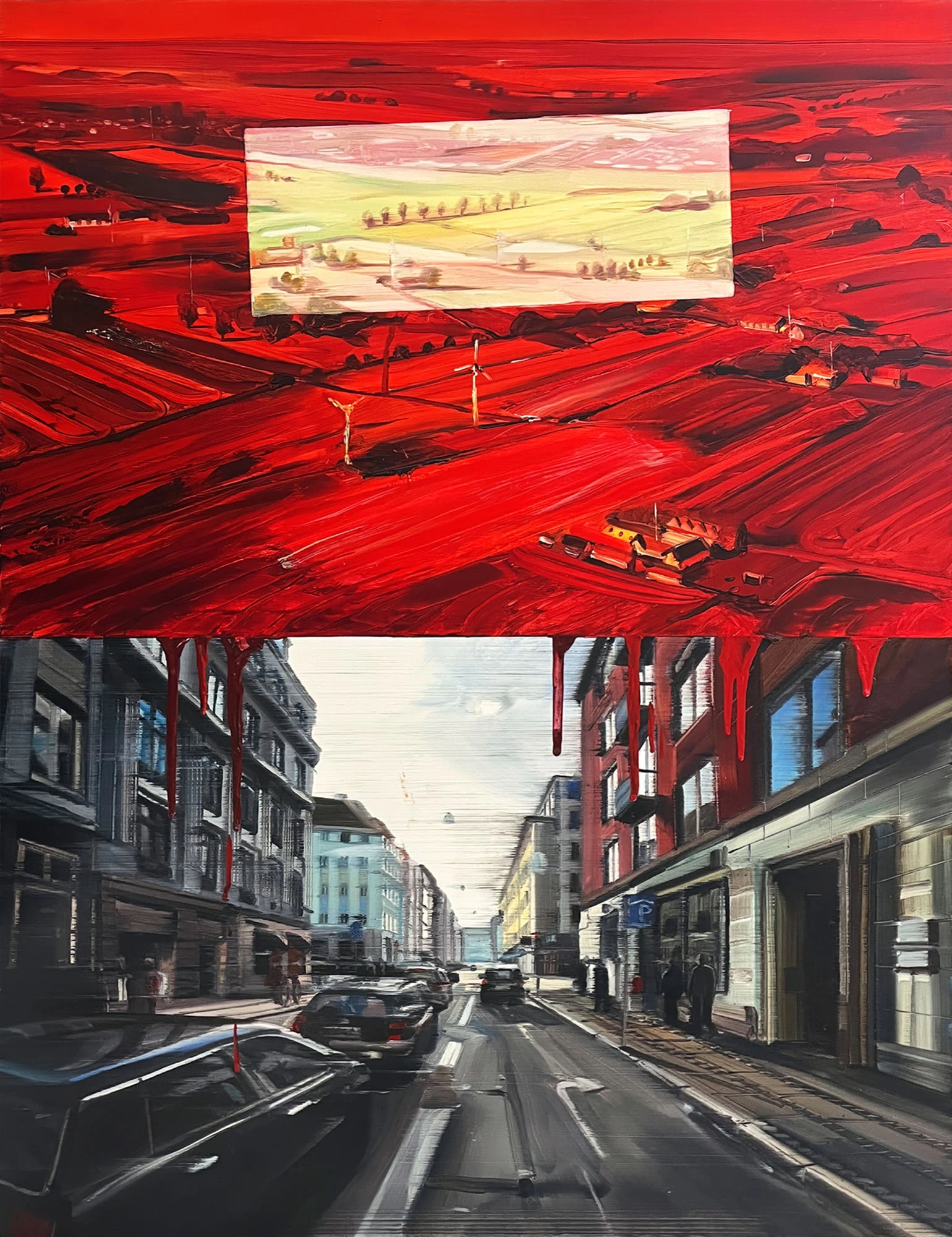 Jacob Brostrup. Bleeding Landscape, ca. 2010.