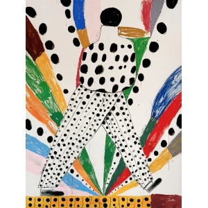 Sune Christiansen. Uden titel (man), 2021.