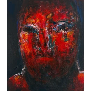 Gunleif Grube. Red Fighter, 2018.