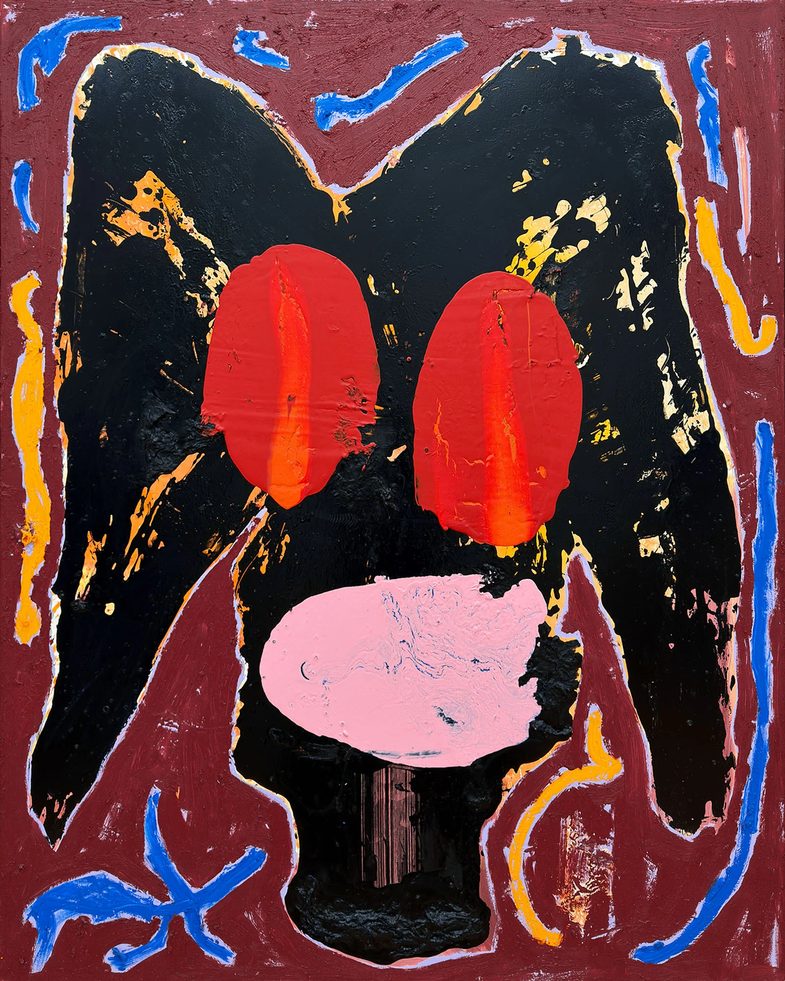 Jack Kabangu. Stjerner på himlen, 2023.