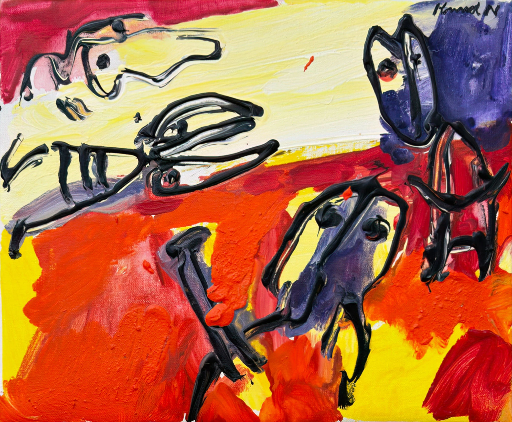 Knud Nielsen. 1. maj, 1998.