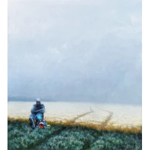 Poul Anker Bech. Ved kornmarken, 1990-1994.