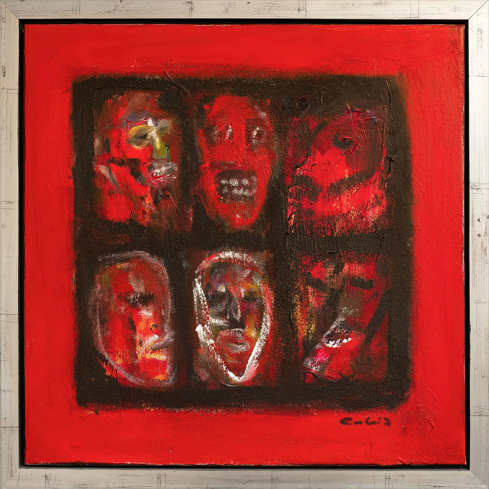 Gunleif Grube. Rødt rum, 1992. - Image 2