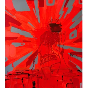 Melou Vanggaard. Untitled (BAD ASS), 2006.