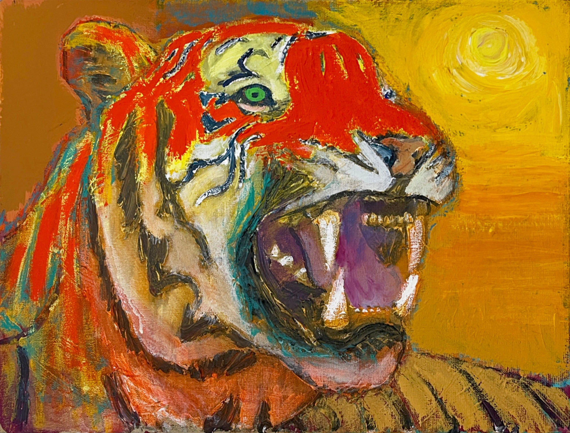 Uffe Christoffersen. Growling Tiger, 2020.