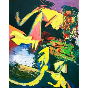 Knud Nielsen. Urolig sommer III, 1983.